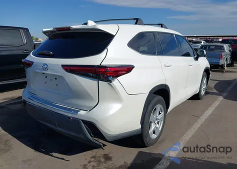 2021 Toyota Highlander L из США, поврежденный, VIN 5TDCZRAH7MS064535